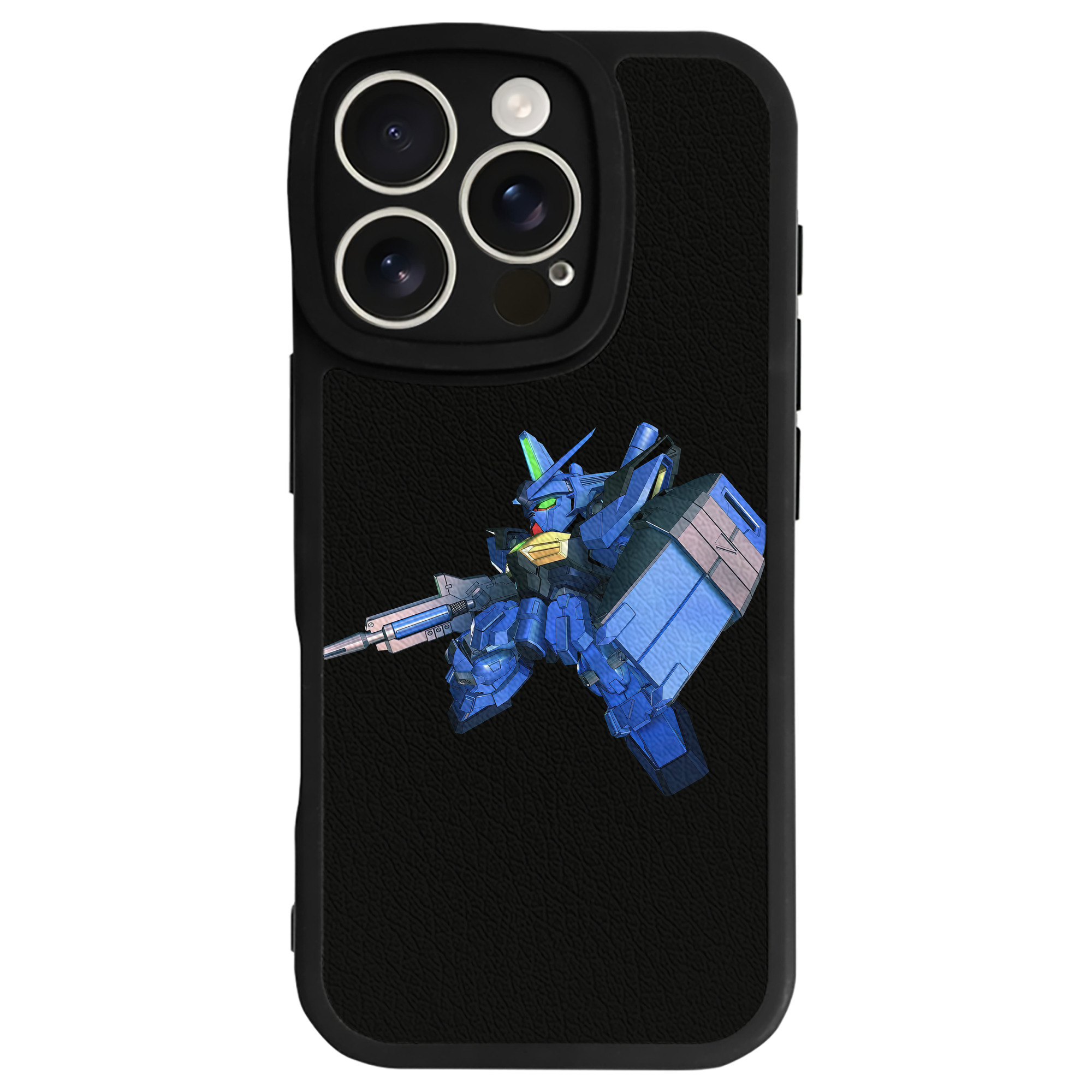 （画像用） 機動戦士ガンダム Mobile Suit Gundam 【iPhone 16シリーズ対応】シリコンスマホケース（レザー調） 材質：シリコン
